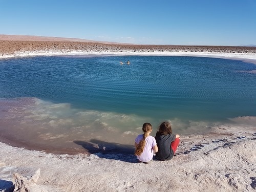 The other swimming lagoon