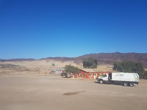 Driving through Chile