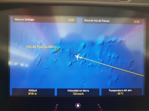 Arriving on the island