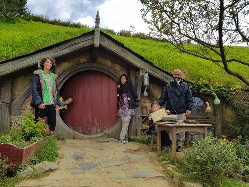 A hobbit family