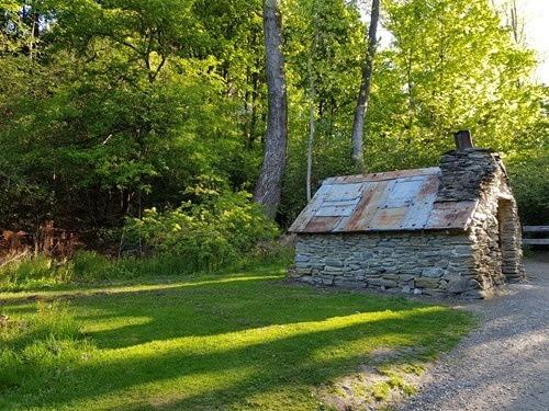A building at the Chinese Mining Settlement in Arrowtown