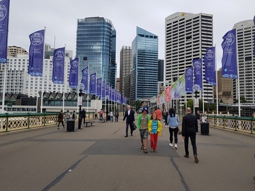 Walking away from the city