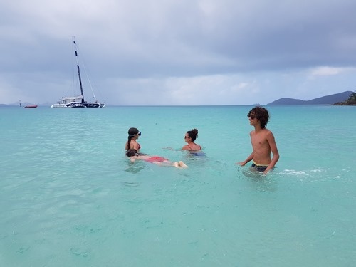 The weather coming in