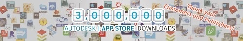 3 million Autodesk App Store downloads