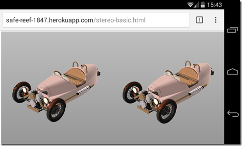 Our basic stereoscopic 3D viewer Our basic stereoscopic 3D viewer