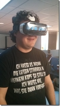 Simon and the Gear VR