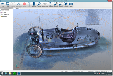 The final point cloud