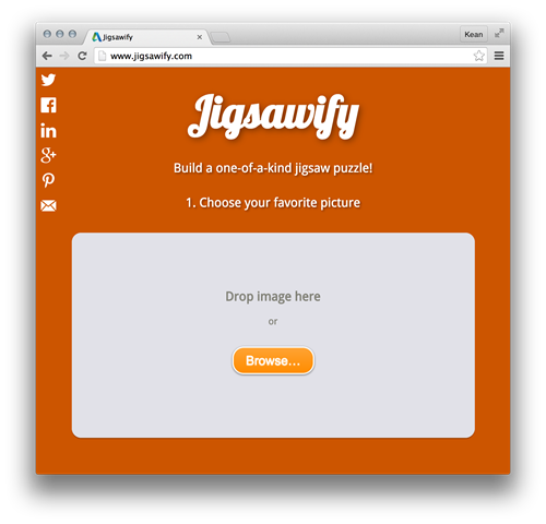 Jigsawify desktop