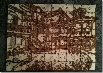 Another run on 5mm plywood, good but messy