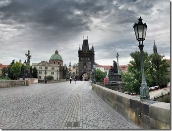 Clouds over Prague