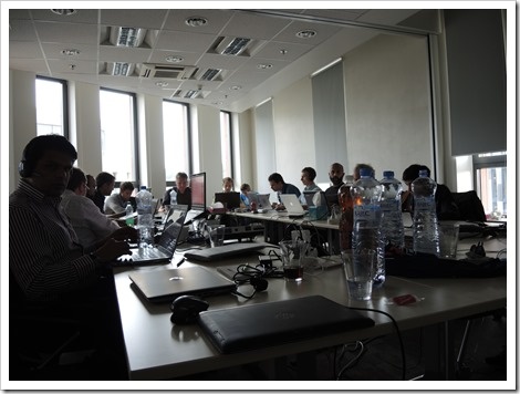 Camped out in the Prague Accelerator