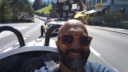 Helmets off for a while