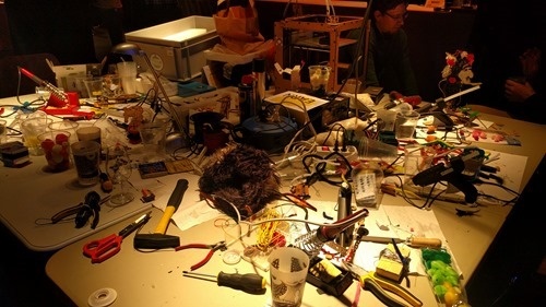 The workshop space run by Fab Lab Neuch