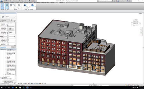 The LIVE button in Revit