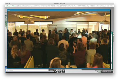 The standing ovation