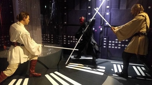 Obi-Wan, Maul and Qui-Gon
