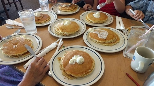 Pancakes at IHOP