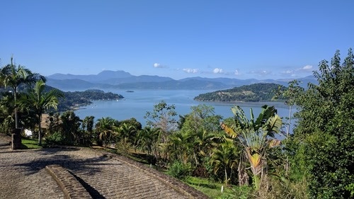 The view from the Resort Cruce del Sol