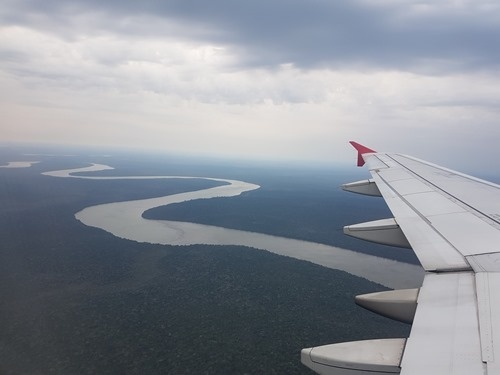 Arriving in Iguassu Falls