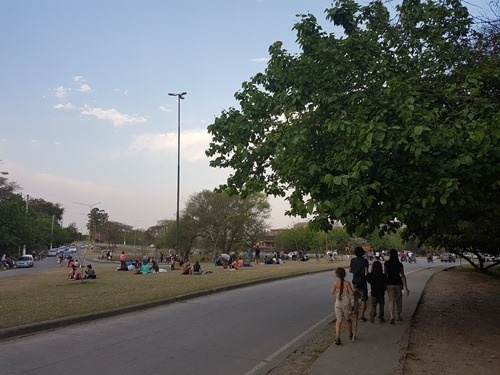 Hanging out in Tucuman on a Sunday afternoon