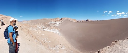 The view over the grand dune