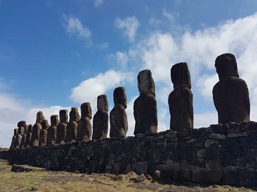 The back of the platform