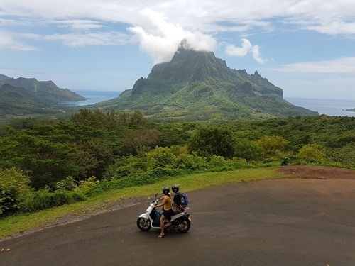 Checking out the view