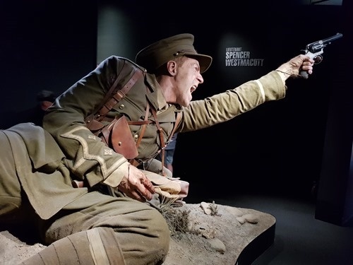 Lieutenant Spencer Westmacott - left