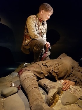 Lieutenant Colonel Percival Fenwick - left