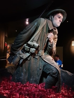 Sergeant Cecil Malthus - left