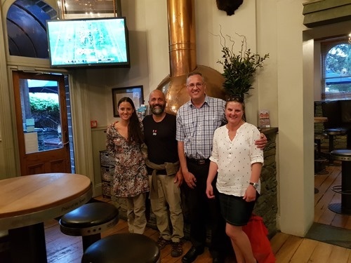 Celia, Kean, Justin and Rachel