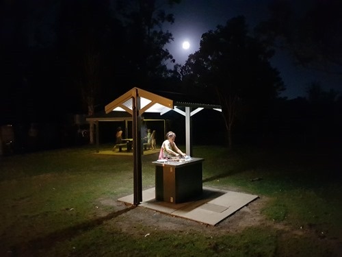 Dinner at Sharon Gorge