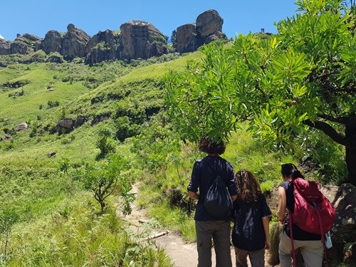 Later on there was more shade