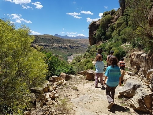 At times a little precarious