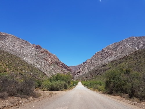 Towards the Swartberg Pass