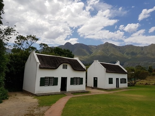 Tradesmen's houses at the museum