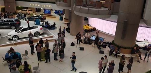 The first evening reception