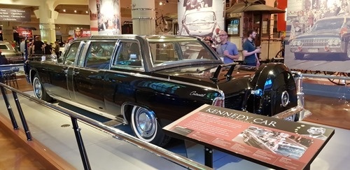 The car JFK was shot in