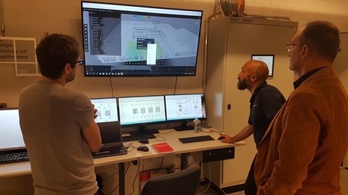 Demoing Dasher 360 at Nest