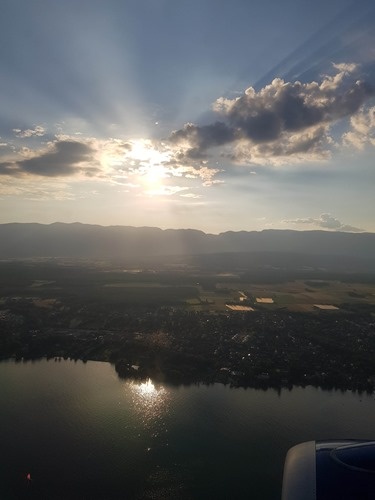 Landing back in Switzerland