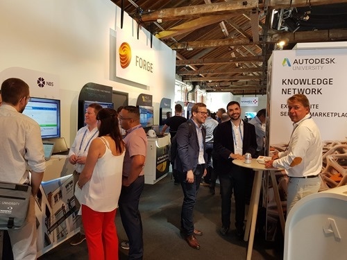 The Forge area of the Exhibit Hall