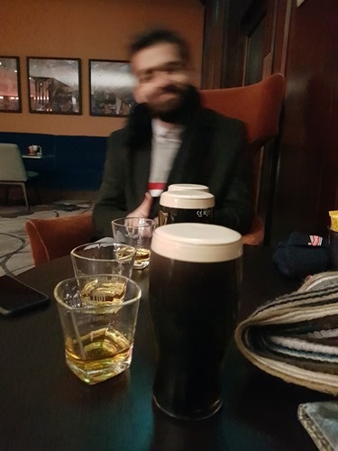 The last round, back at the hotel