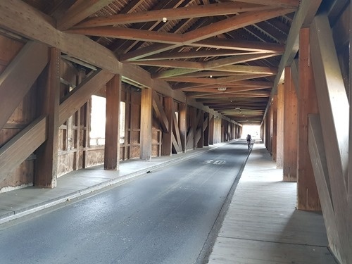 Inside the bridge