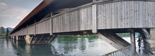 The bridge at Wangen an der Aare
