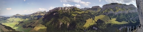 The view from the Ebenalp
