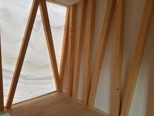 Aerogel from the inside