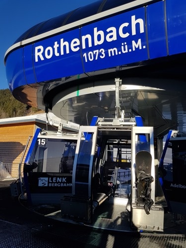 Happy to get the lift back up from Lenk