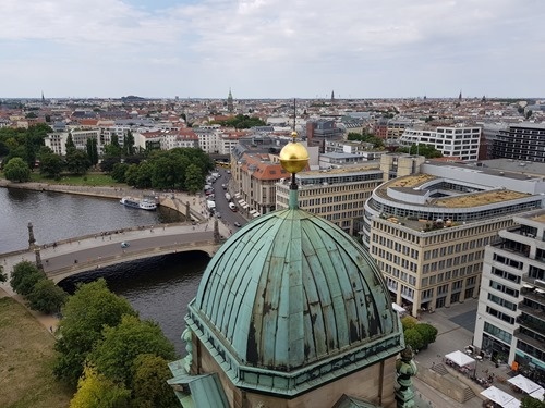 View from the top of Berlin Cathedral
