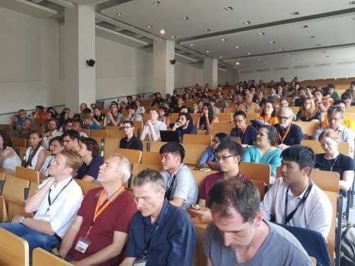 A big crowd