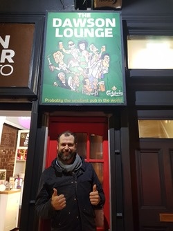 Brian at the Dawson Lounge